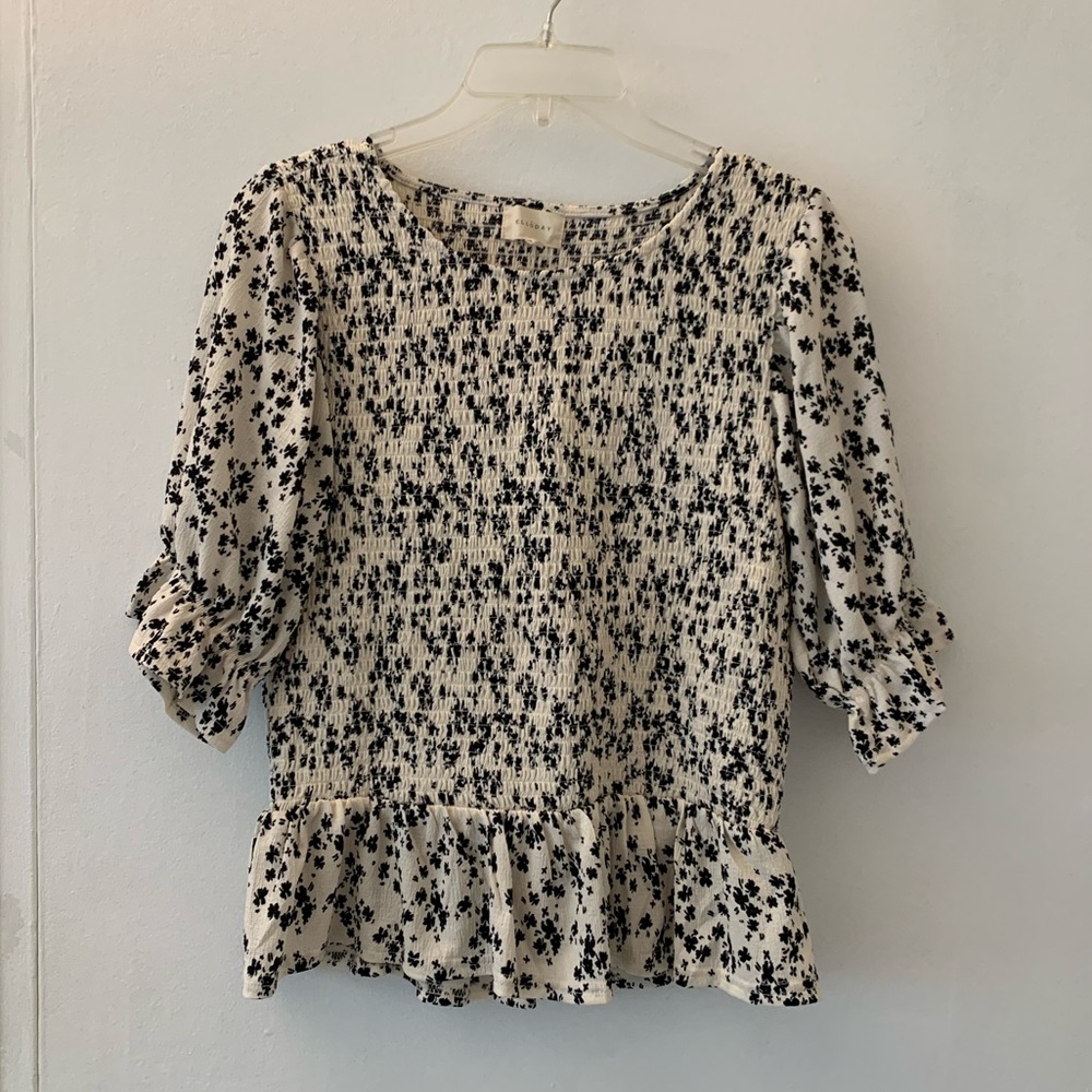 Smock Style Blouse. Size Medium